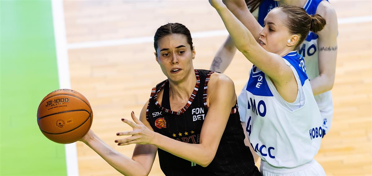 "Спарта энд К"  пятая по итогам первого этапа регулярного сезона.