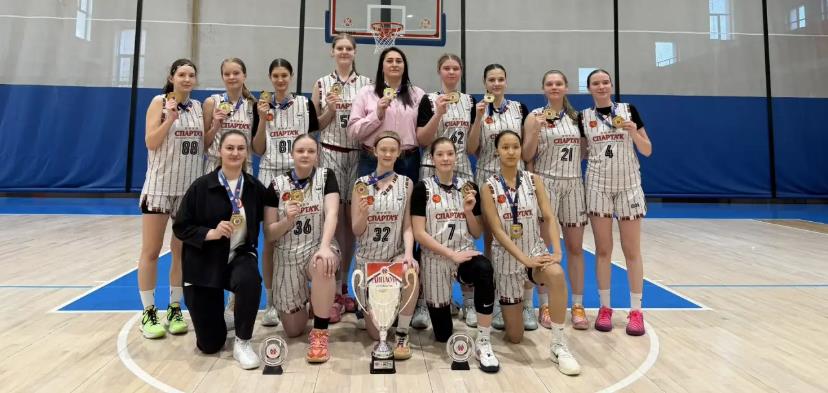 ГБУ МО "СШОР по игровым видам спорта" — победитель Первенства Московской области среди девушек до 17 лет (2010 г.р.)